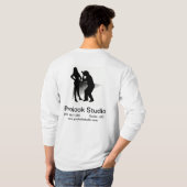 maanverlichte vuurtoren t-shirt (Achterkant volledig)