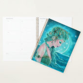 Maanverlichte zeemeermin van Renee Lavoie Planner (Display)