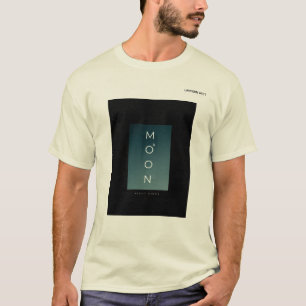 Maanvibes ontwerpen. t-shirt