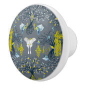 Maanvlinderpoort  keramische knop (Rechts)