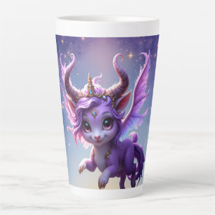 Maanwacht Realm-bewaker – Violet Dreamling. Latte Mok