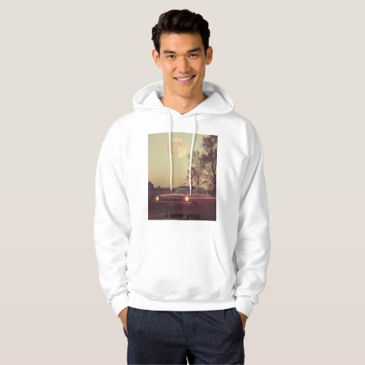 maanwagen hoodie (Voorkant volledig)