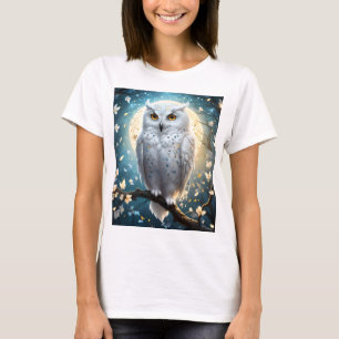 Maanwake: De Witte Sneeuwuil T-shirt