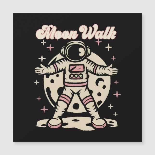 Maanwandel Astronaut (Voorkant)