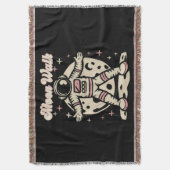 Maanwandel Astronaut Deken (Voorkant Verticaal)