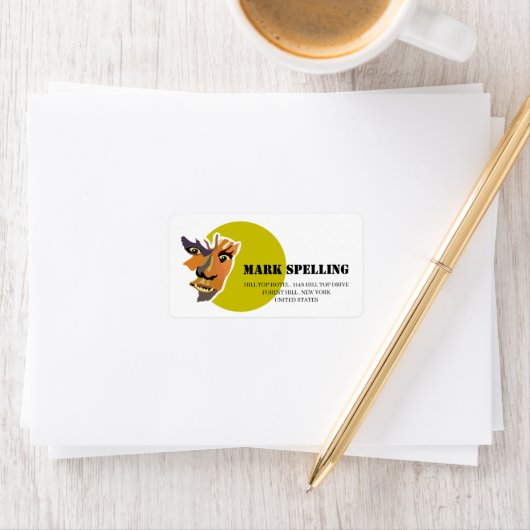 Maanwolf, Halloween Etiket (Insitu)