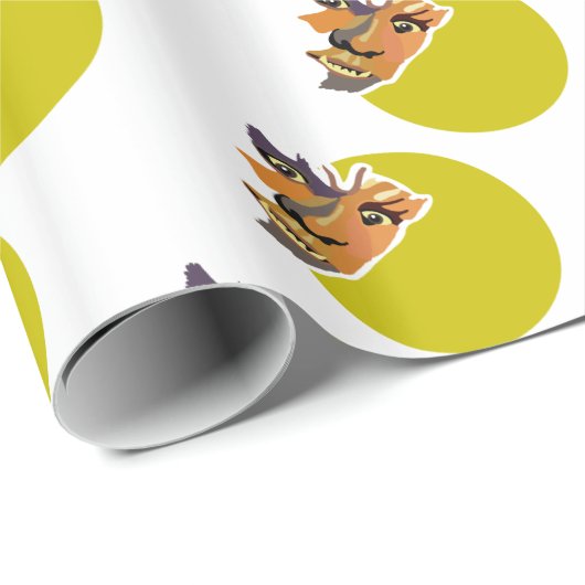 Maanwolf, Halloween-feest Cadeaupapier (Rol Hoek)