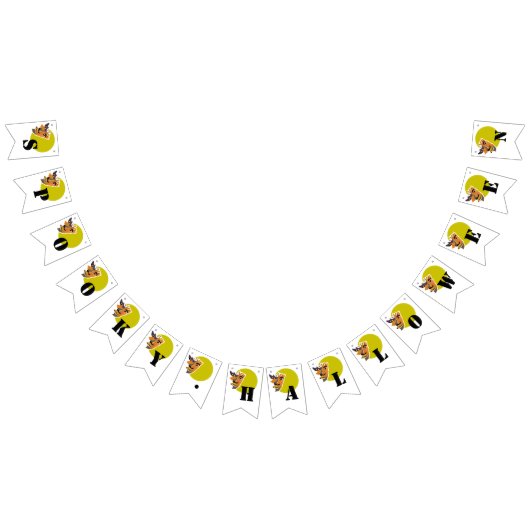 Maanwolf, Halloween Vlaggetjes (Alle)