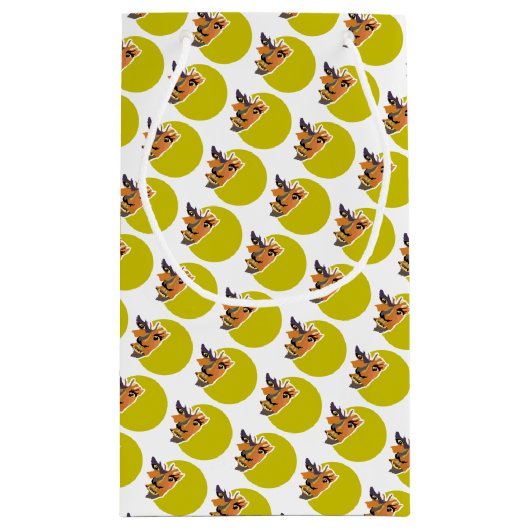 Maanwolf, Halloweenfeest Klein Cadeauzakje (Achterkant)