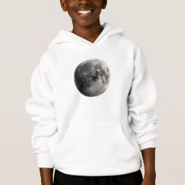 Maanworm Surrealistische Vollemaan Ruimte Kunst