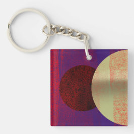 Maanzonlicht - abstract sleutelhanger