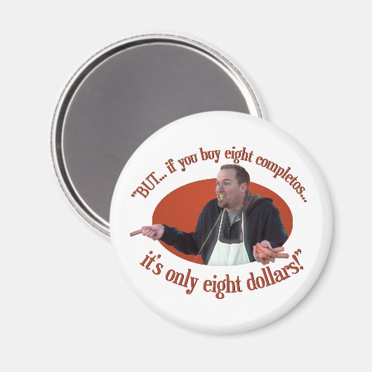 "MAAR... Als je 8 inzendingen koopt..." Magneet (Voorkant / Achterkant)