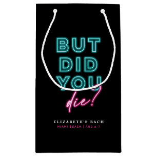 Maar ben je gestorven? Neon Blue & Pink Hangover K Klein Cadeauzakje