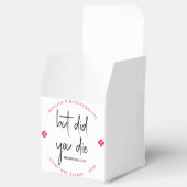 Maar ben je overgegaan tot persoonlijke Hangover R Bedankdoosjes (Geopend)