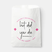 Maar ben je overgegaan tot persoonlijke Hangover R Bedankzakje (Voorkant)