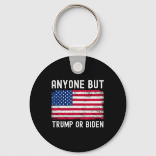 Maar Biden of Trump 2024 Anti Biden &amp; Trump El Sleutelhanger