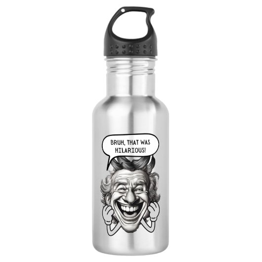 Maar dat was hilarisch waterfles  (Voorkant)