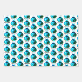 Maar de eerste beker en de saucer koffieovers inpakpapier vel