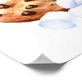 Maar de eerste Bismillah koffiekunst print Ramadan (Hoek)