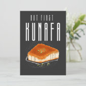 Maar de eerste Knafeh Kunafa Kunafeh AI kreeg ك ن Kaart (Staand voorkant)