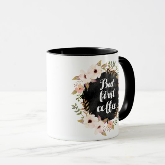 Maar de eerste koffie-mok mok (Voorkant rechts)