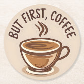 Maar de eerste koffieliefhebber is Onderzetter (Voorkant)
