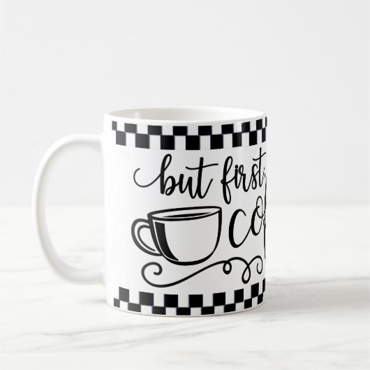 Maar de eerste Mok van het Koffiebekertje Tea Coff (Links)