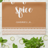 Maar de eerste pompoenen voegen de naam keukenhand theedoek (Gevouwen)