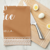 Maar de eerste pompoenen voegen de naam keukenhand theedoek (Quarter Fold)