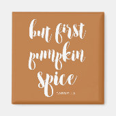 Maar de eerste pompoenspecice voegt naam Magnet to (Voorkant)