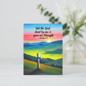 Maar de Heer stond bij mij Briefkaart (Staand voorkant)