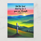 Maar de Heer stond bij mij Briefkaart (Voorkant)