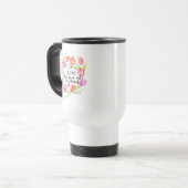 Maar de Heer stond bij mij Waterverf Travel Mug Reisbeker (Voorkant links)
