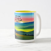 Maar de Here stond bij mij tweekleurige Mok (Voorkant rechts)