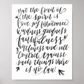 Maar de Vrucht van de Geest Poster (Voorkant)