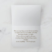 MAAR EEN VERENSYMPATHIEKAART BEDANKKAART (Binnen)