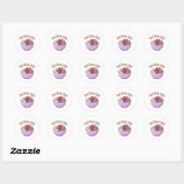 Maar eerst Açaí Cute Kawaii Sticker  (Vel)