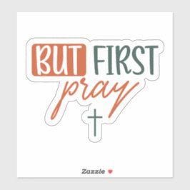 Maar eerst bid sticker
