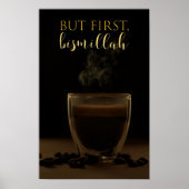 Maar eerst Bismillah, koffieliefhebbers, koffiever Poster (Voorkant)