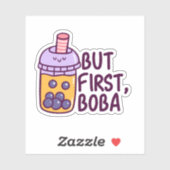 Maar eerst Boba Sticker (Vel)