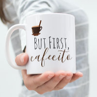 Maar eerst Cafecito Coffee Mok Cuban Espresso
