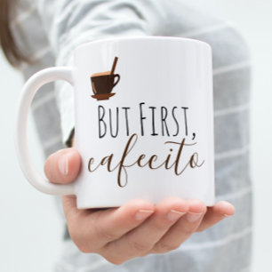 Maar eerst Cafecito Coffee Mok Cuban Espresso