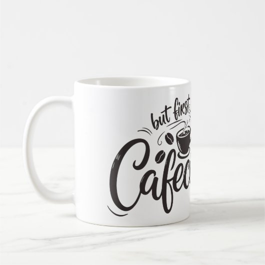 Maar eerst, cafecito koffiemok (Links)