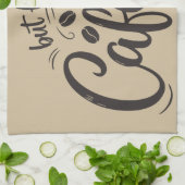 Maar eerst, cafecito theedoek (Gevouwen)