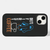 Maar eerst, Coffee.b Case-Mate iPhone Case (Achterkant (horizontaal))