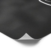 Maar eerst Coffee, chalkboard poster (Hoek)