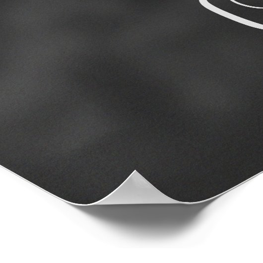 Maar eerst Coffee, chalkboard poster (Hoek)