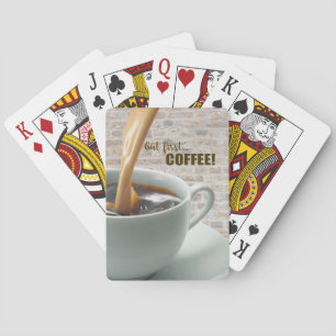 maar eerst, COFFEE Speelkaarten