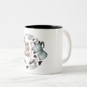 Maar eerst Coffee Travel Mug Tweekleurige Koffiemok (Voorkant rechts)