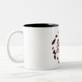 Maar eerst Coffee Travel Mug Tweekleurige Koffiemok (Links)
